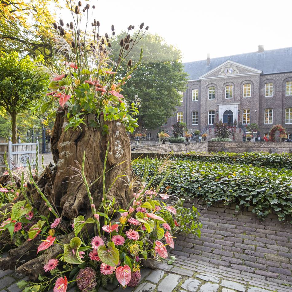 Blumenfest in den Schlossgärten in Arcen: Blütenfarbe und Blumenduft als Balsam für die Seele