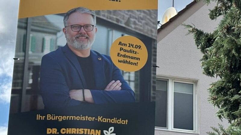 Kommunalwahl 2025 in Leichlingen: Grüner Bürgermeisterkandidat – ohne „Grün“?