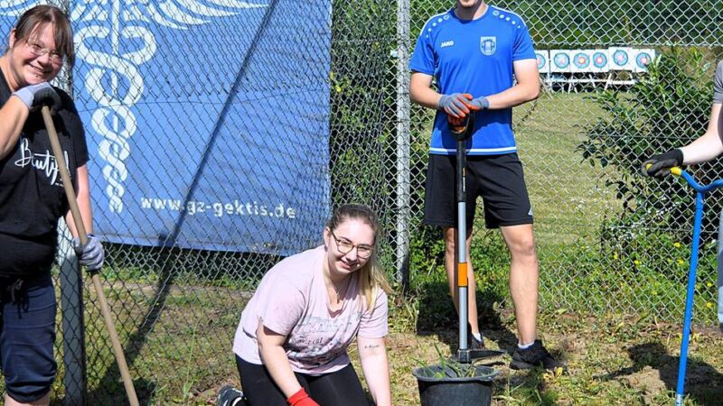 Social Day in Radevormwald: Städtische Azubis packen in Dahlerau an