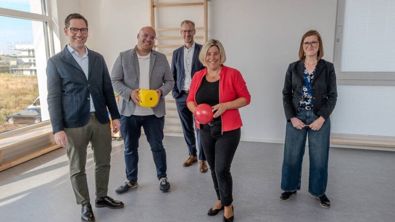 Kindertagesstätte „Am Commerhof“ in Holzbüttgen: In dieser Kita wird auch Englisch gesprochen