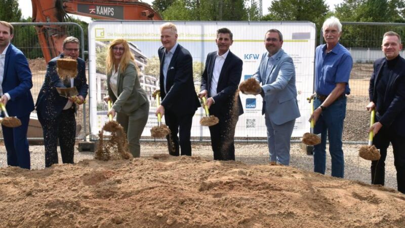Spatenstich im neuen Quartier: Horrem baut an seiner Zukunft