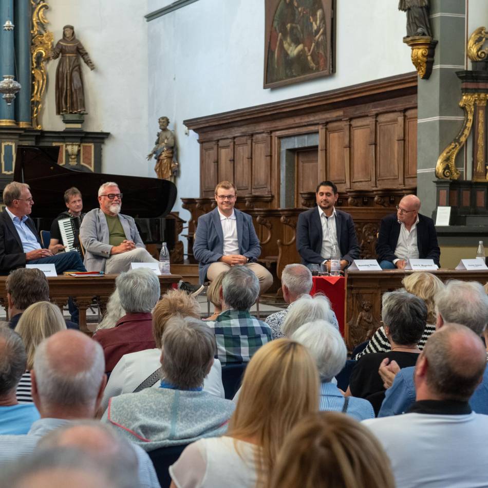 Podiumsdiskussion in Kempen: Wie Parteien Kempens Zukunft sehen