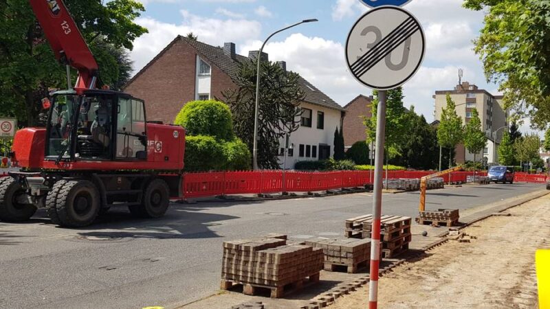 Erdkabel wird in Meerbusch verlegt: Dauerbaustelle in Büderich geht in nächste Phase