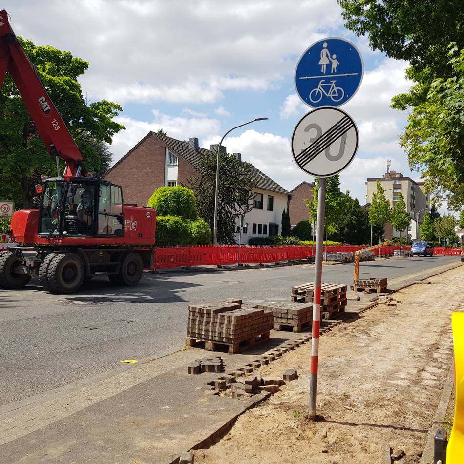Erdkabel wird in Meerbusch verlegt: Dauerbaustelle in Büderich geht in nächste Phase