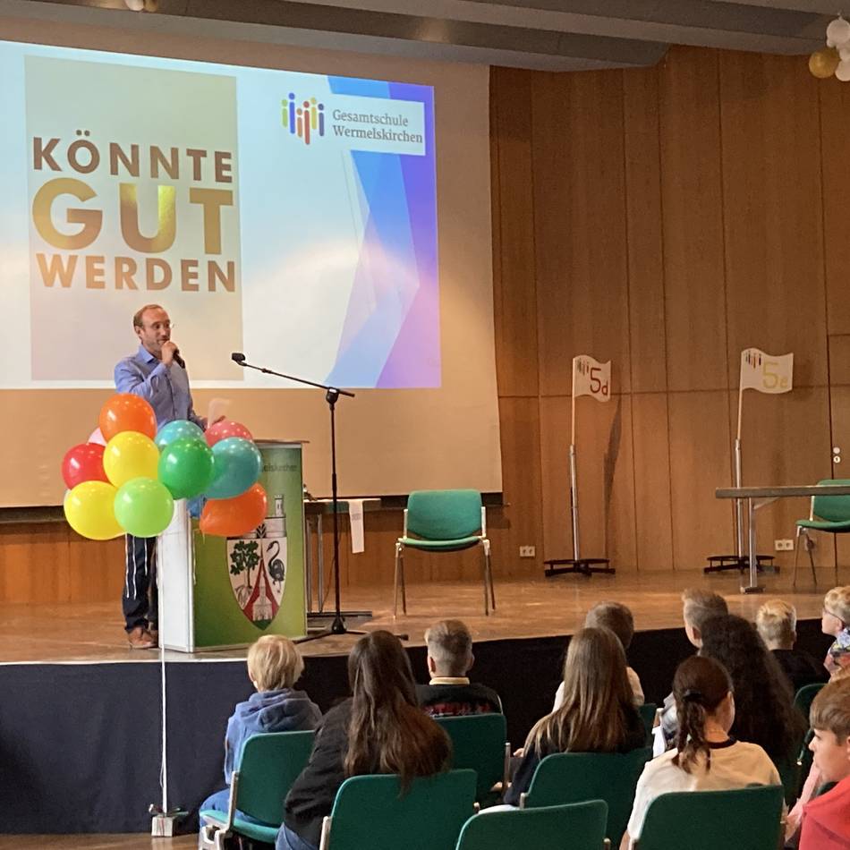 Einschulungsfeier der 5. Klassen der Gesamtschule: „Wir sind eine Schule für alle Wermelskirchener Kinder“