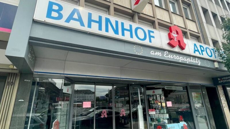 Nach Razzia und Ermittlungen in Mönchengladbach: Nachmieter für geschlossene Bahnhof-Apotheke gesucht