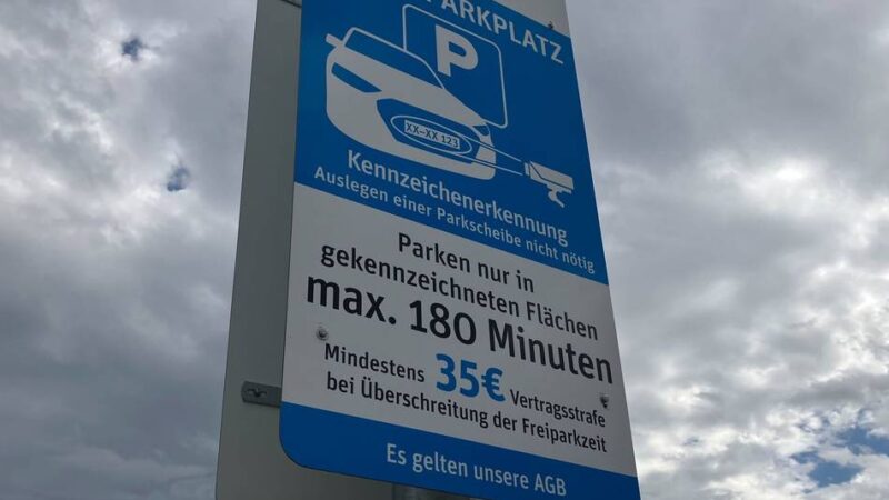Parken mit Kennzeichen-Erfassung: Ärger um private Parkplatzfirmen wächst