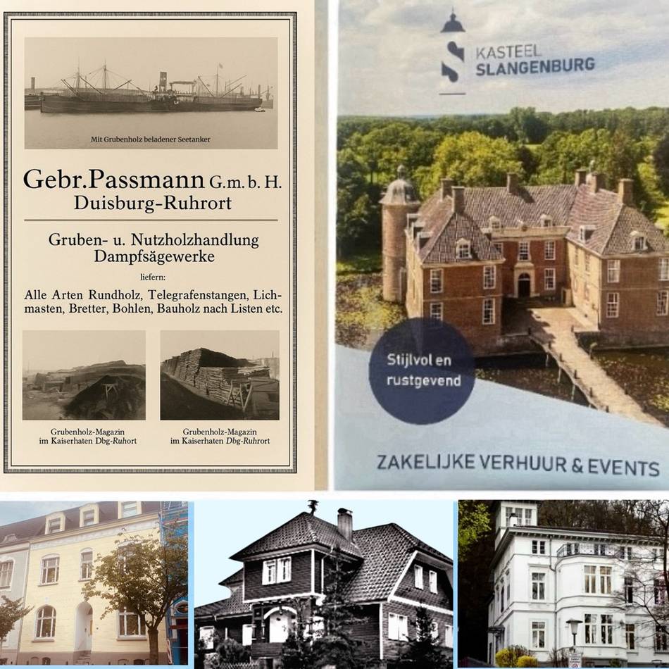 Unternehmen Paßmann aus Duisburg: Familiengeschichte wie aus einem Roman – von Ruhrort bis zur Schlangenburg
