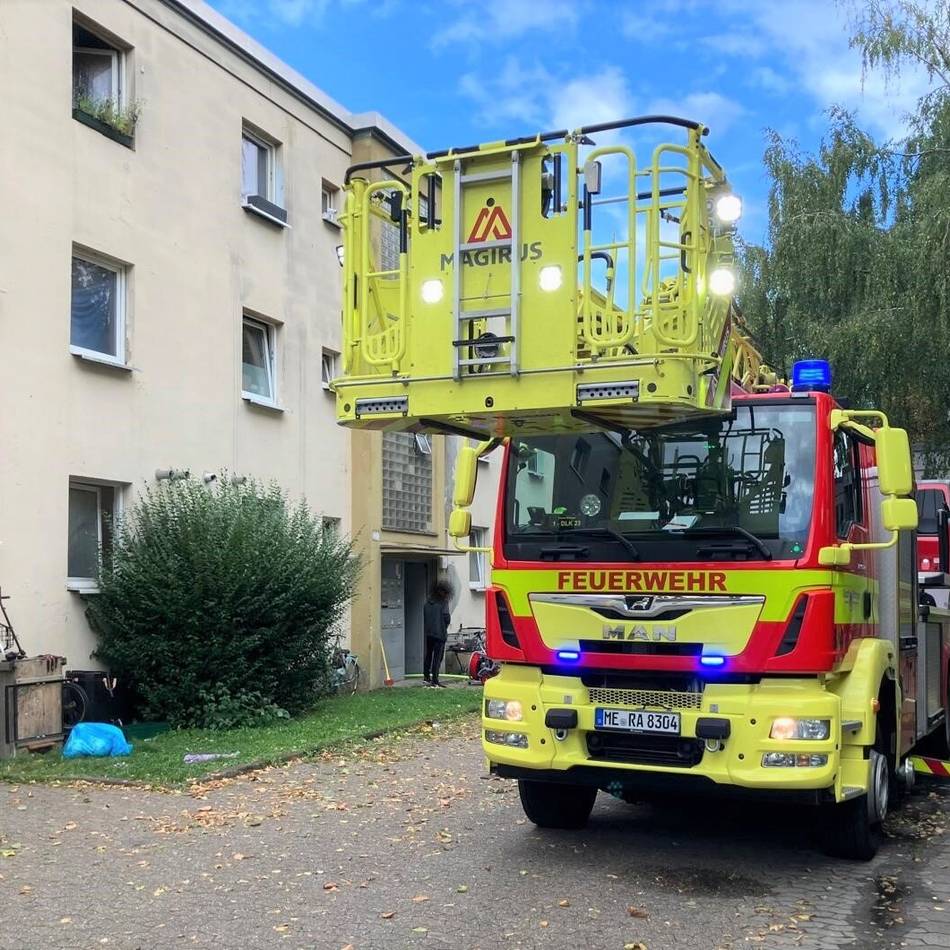 Wohnungsbrand Am Sandbach: Hausbewohner wurden in Sicherheit gebracht