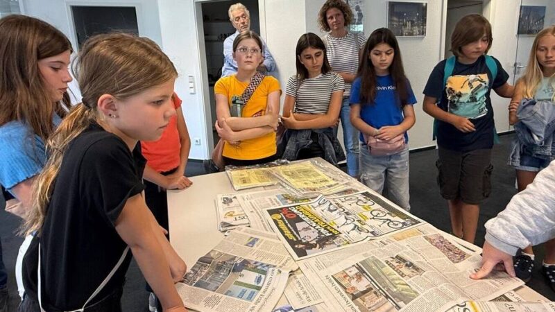 Besuch in der Erkelenzer RP-Redaktion: Die Karla Kolumnas der Zukunft