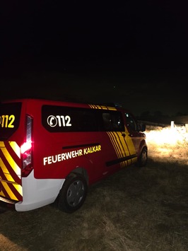 Feuerwehr Kalkar: Tierrettung mit Happy End