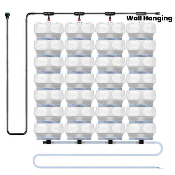 Das 1m² Vertikal-Garten-Set: Frische Wand für Dein Zuhause