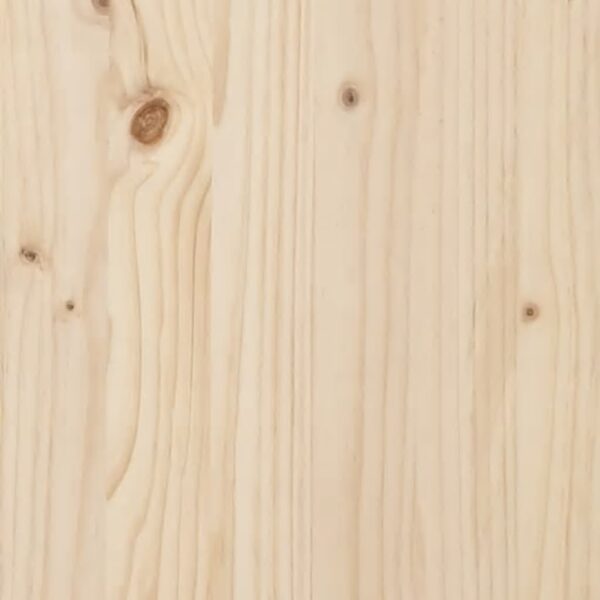 Gartenbank aus Holz-2-Sitzer-mit integriertem Tisch-Kiefer – Bild 15