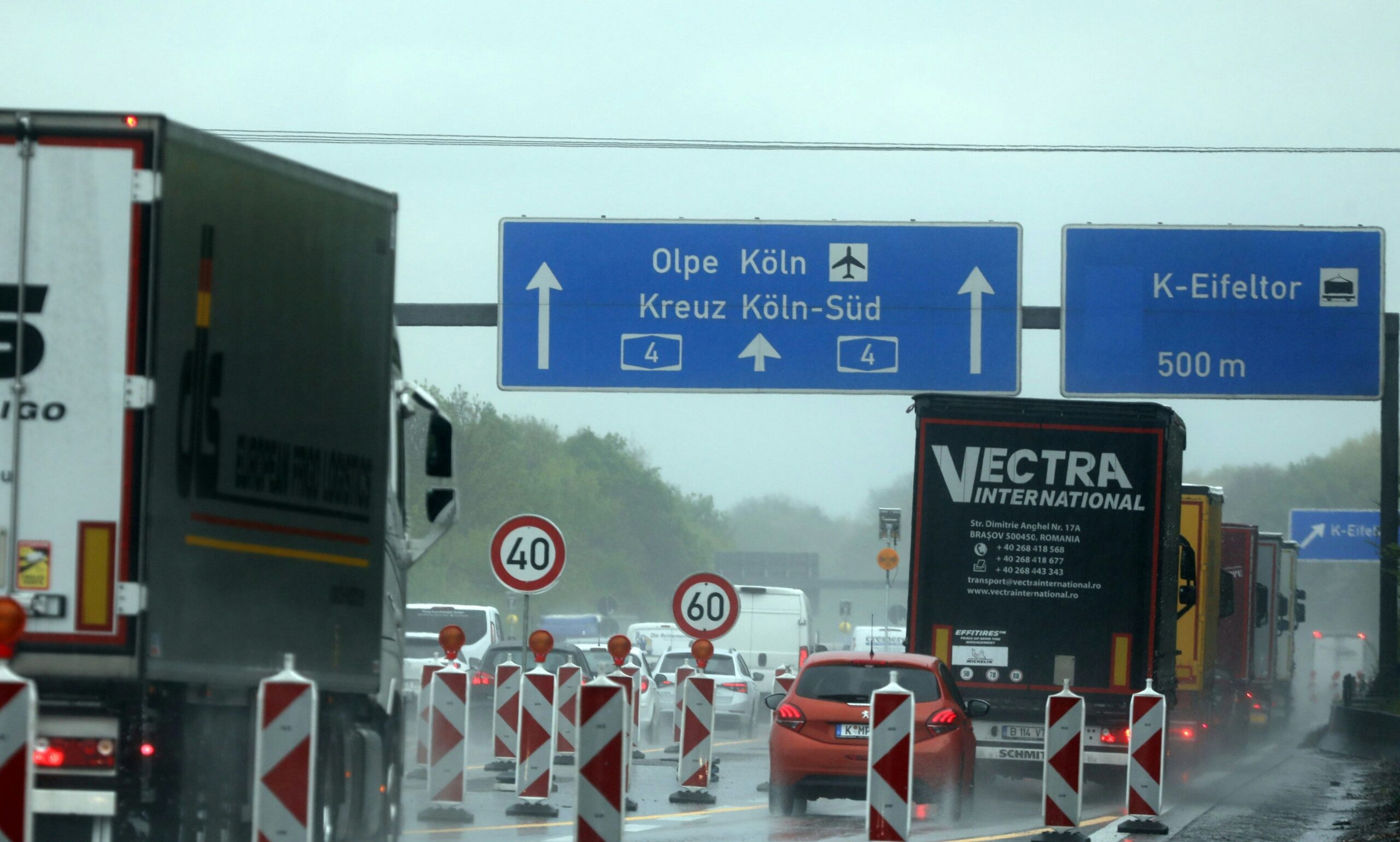 Fahrbahnsanierung: A4 in Richtung Olpe wird im September für neun Tage gesperrt