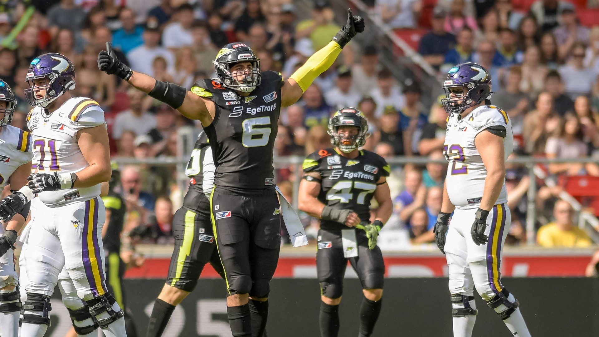 Gegen die Vienna Vikings: Stuttgart Surge gewinnt „Finale dahoim“