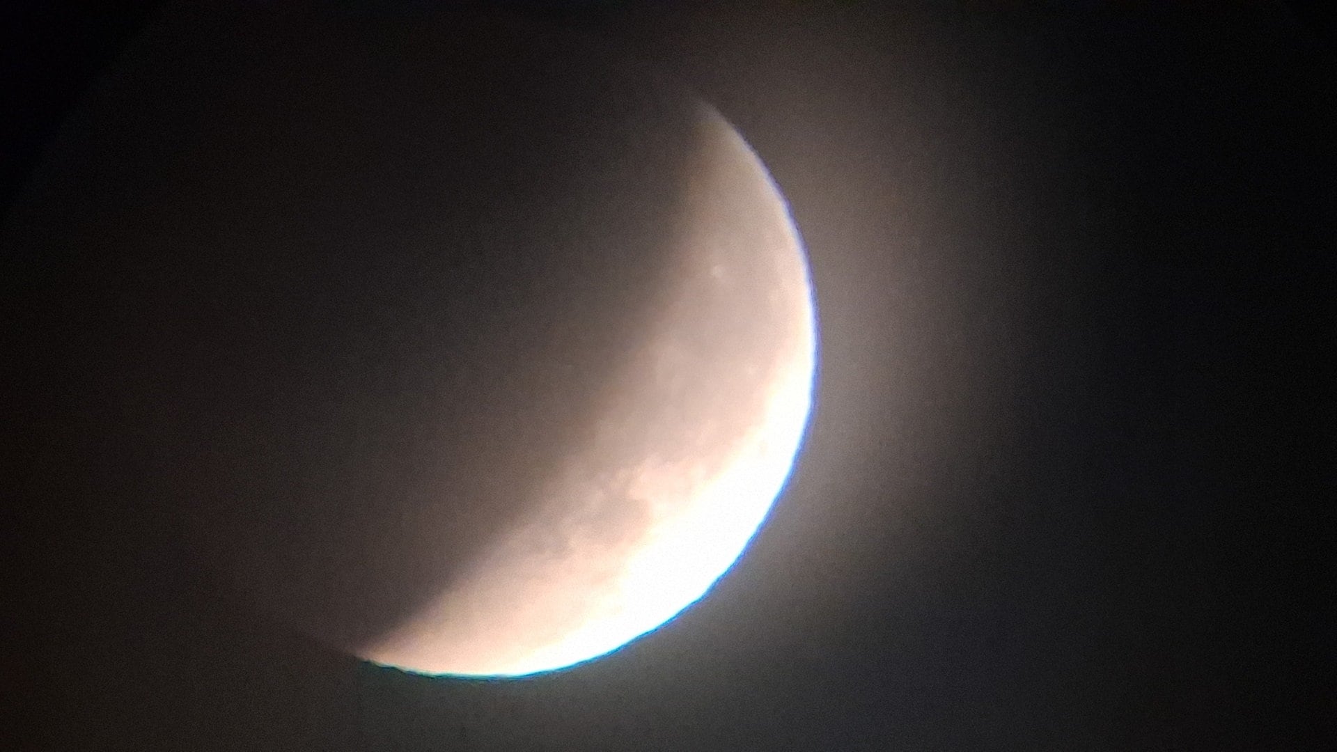 So sah die Mondfinsternis über Baden-Württemberg aus