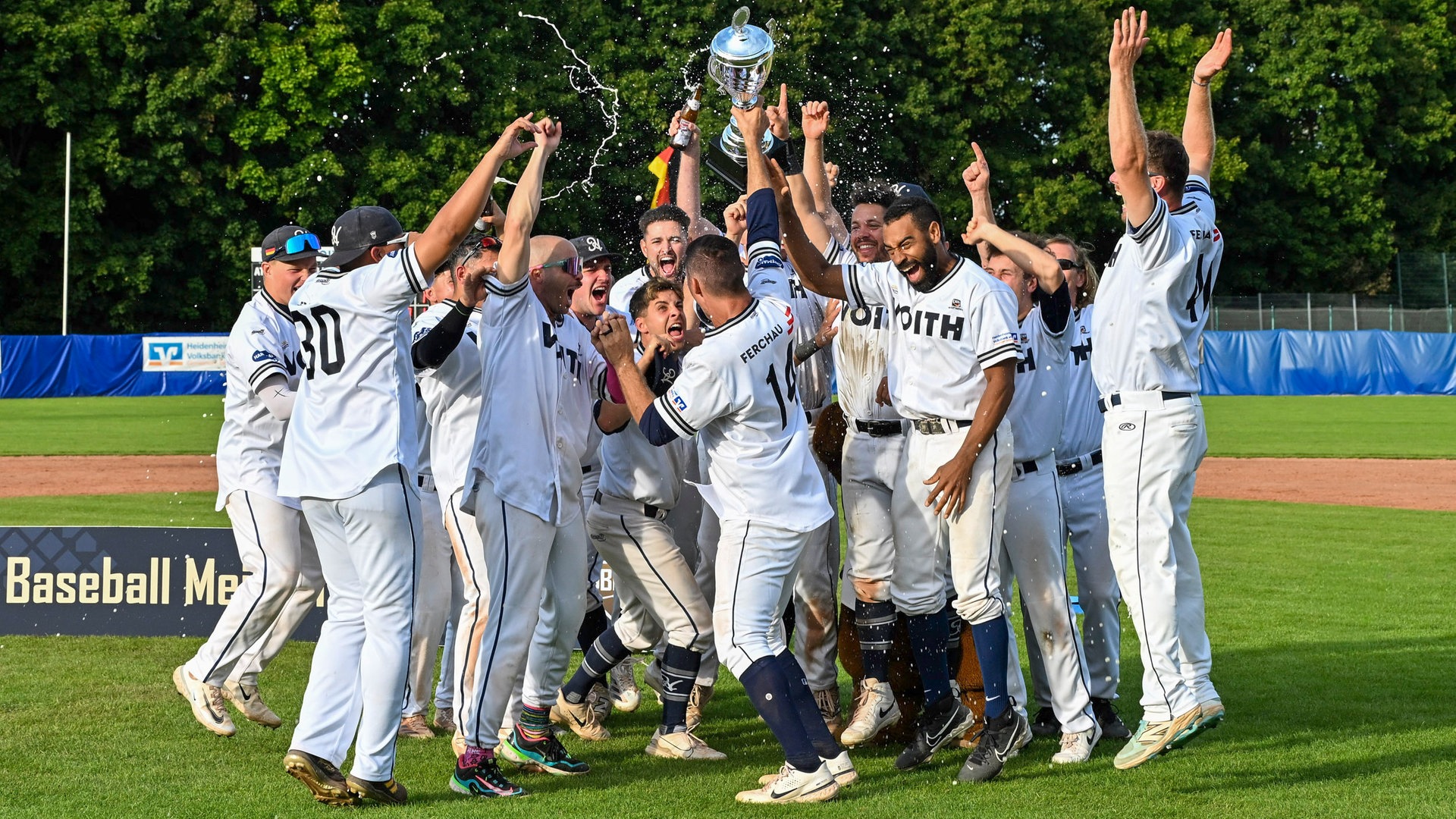 Nach achtem Meistertitel: Heidenheims Baseball-Trainer hat großen Traum