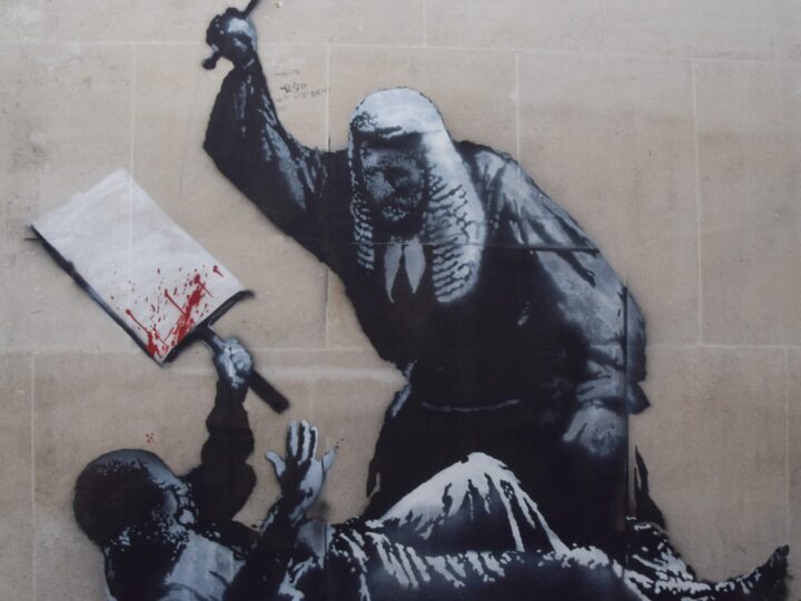 Banksy: Wer steckt hinter dem Streetart-Künstler?