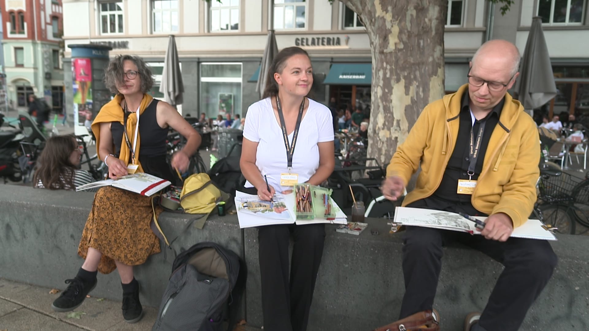Zeichnen vor Ort: Bundesweites Treffen der Urban Sketchers in Stuttgart