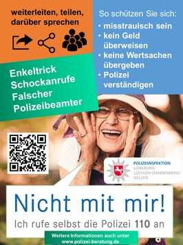 POL-LG: ++ „ein Dauerbrenner!“ -> „Achtung Anrufe von „Falschen PolizeibeamtInnen oder StaatsanwältInnen“ – Täter haben mit der angeblichen Einbruchsmasche Erfolg – Schmuck mitgenommen …