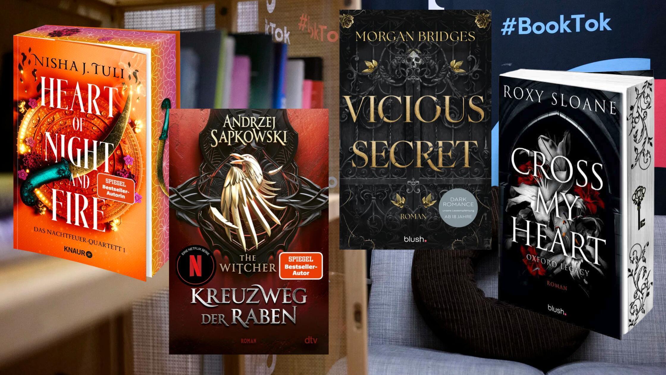 Von „Witcher“ bis „Vicious Secrets“: Diese BookTok-Hits erwarten uns im September