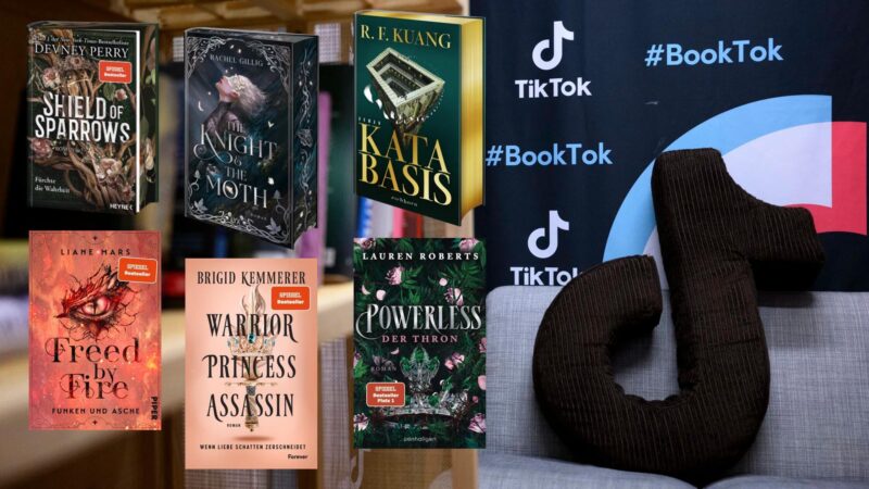 TikTok-Hits als Bestseller: Diese BookTok-Titel haben es auf die Bestsellerliste geschafft