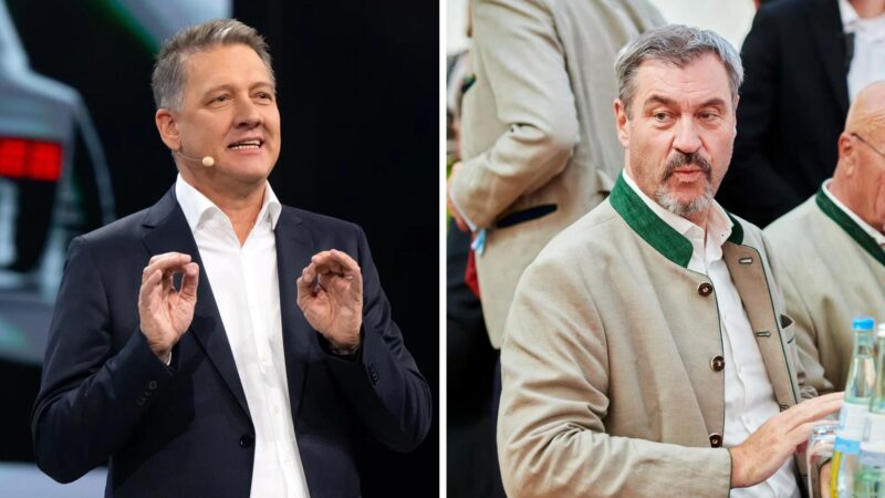 Nach sexistischer Aussage von Söder: Audi-Chef nennt Debatte um Verbrenner-Aus „kontraproduktiv“