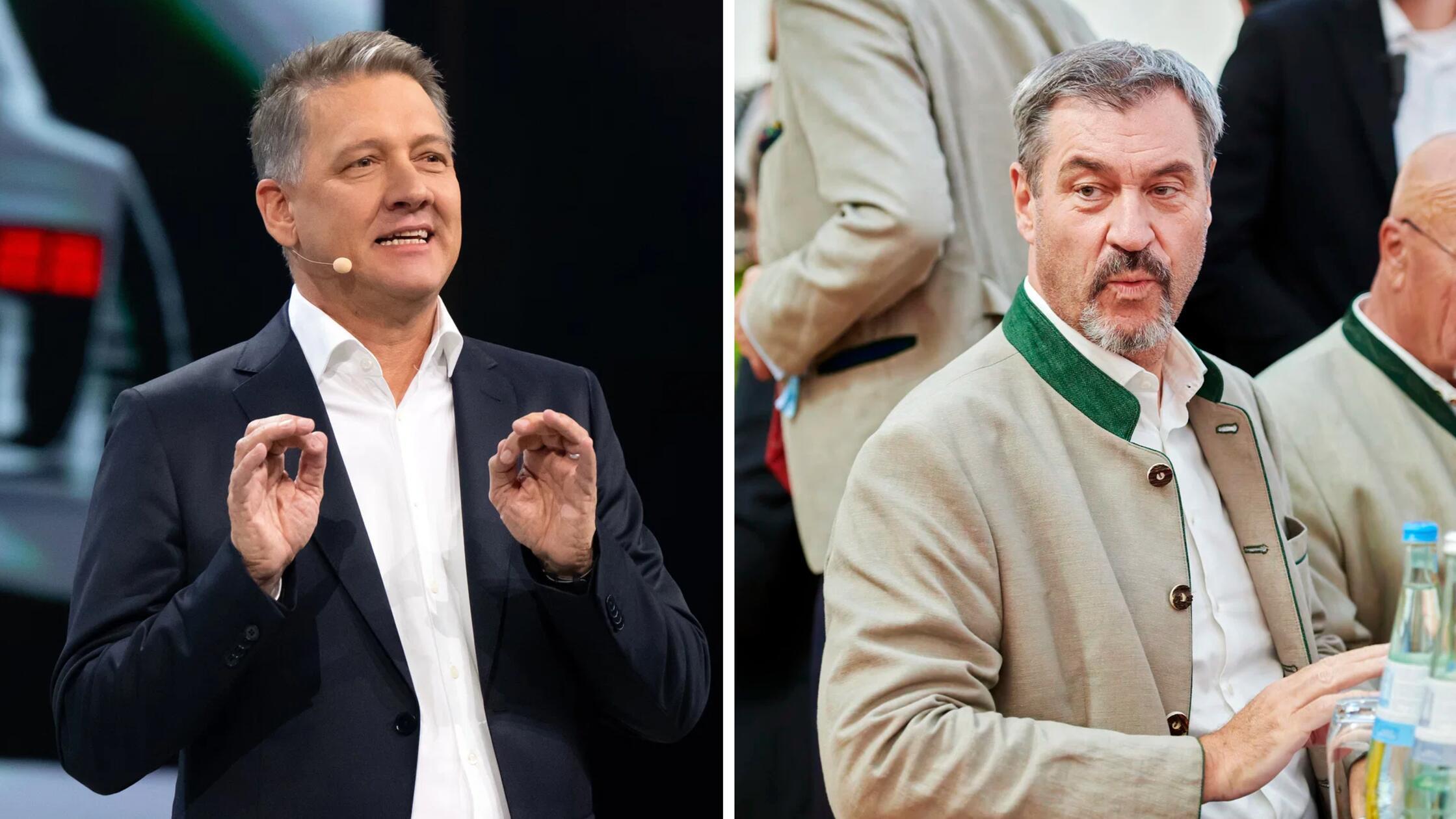 Nach sexistischer Aussage von Söder: Audi-Chef nennt Debatte um Verbrenner-Aus „kontraproduktiv“