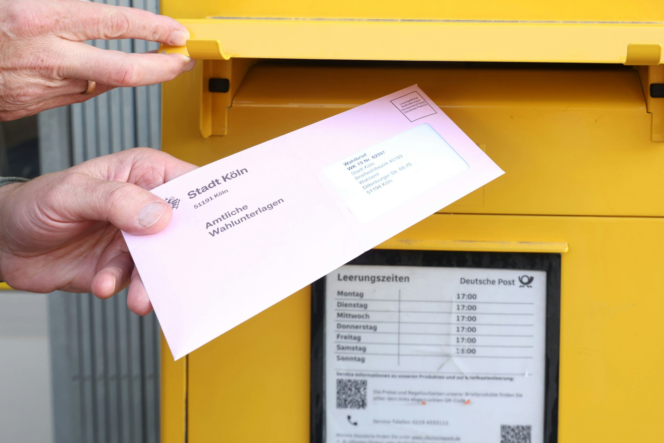 Kommunalwahl 2025: Stadt Köln veröffentlicht Zahlen zur Briefwahl