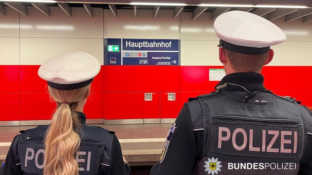 Bundespolizeidirektion München: Außerdienstlich gefordert Bundespolizist schritt am Hauptbahnhof München ein