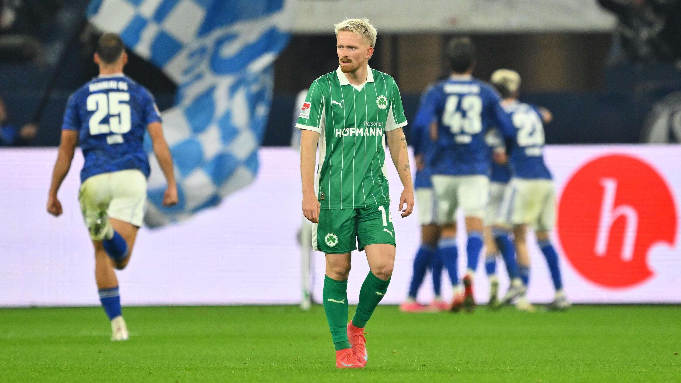 Abwehrschlacht ohne Happy End: Kleeblatt unterliegt dem FC Schalke 04 mit 0:1