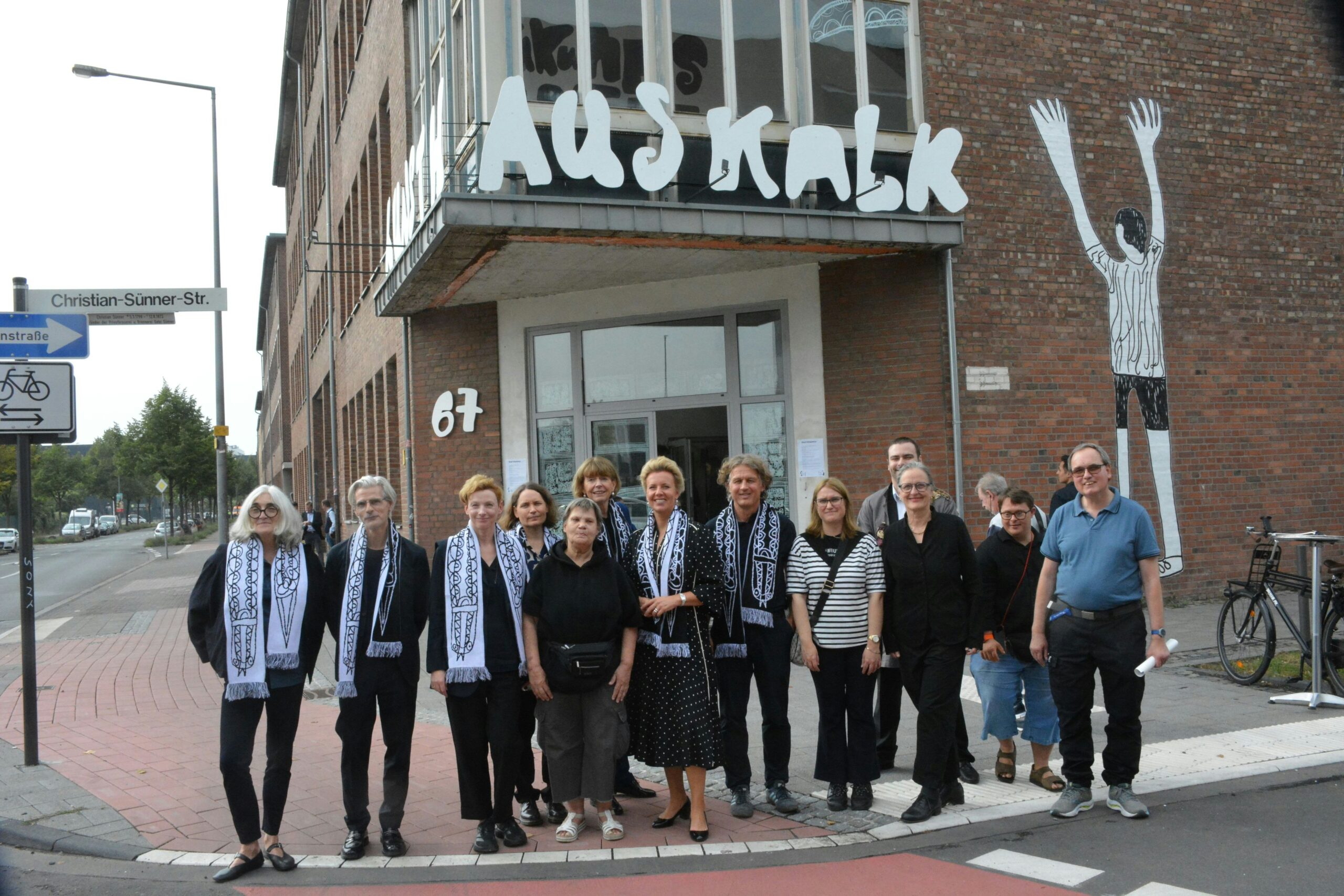 Osthof der Hallen Kalk: Inklusive Akademie im Kunsthaus mit Festakt eröffnet