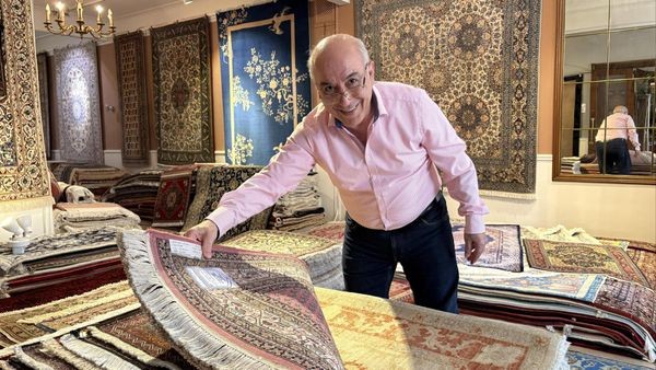 Orientteppiche sind für Ahmad Javaheri mehr als nur Dekoration