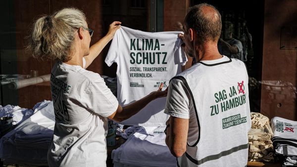 Hamburgs Zukunftsentscheid: „heiße Phase“ gegen die Erderwärmung