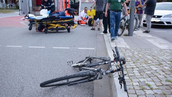 Unfall in Lohbrügge: Radfahrer erleidet schwere Beinverletzung