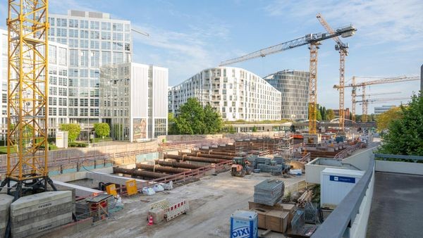 Bau der U5: Wie ein Spezialstahl beim Klimaschutz hilft