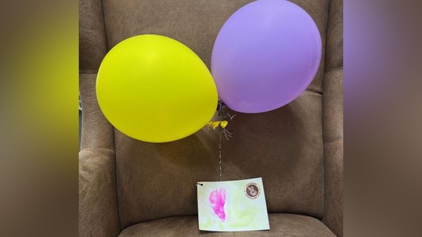 Karnevalsgrüße nach Hamburg: Ballonpost landet am Hauptbahnhof