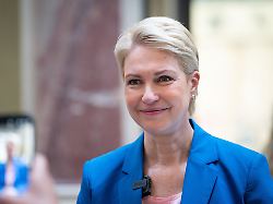 AfD laut Umfragen vorn: Manuela Schwesig will erneut Ministerpräsidentin werden