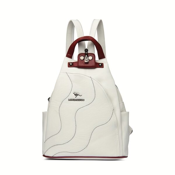 Stylischer Anti-Diebstahl Rucksack für Damen – Wandelbar als Sling-Bag – Bild 12