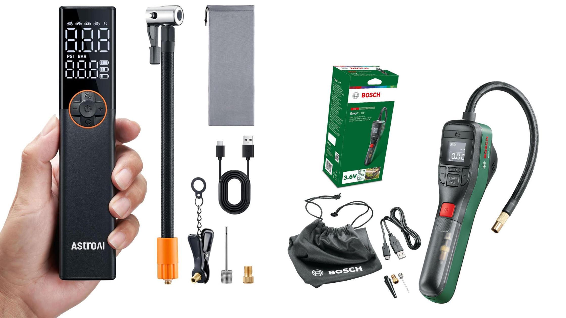 Trotz 38%-Rabatt für Top-Kompressor Bosch Easy Pump: Diese Akku-Luftpumpe gibts für kaum die Hälfte