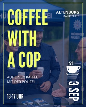 LPI-G: „Coffee with a Cop“ – auf einen Kaffee mit der Polizei