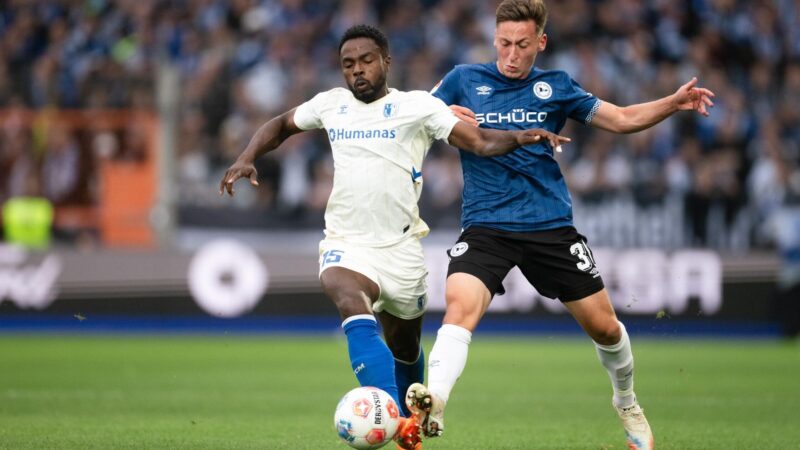 Arminia nach Sieg gegen Magdeburg Tabellenzweiter