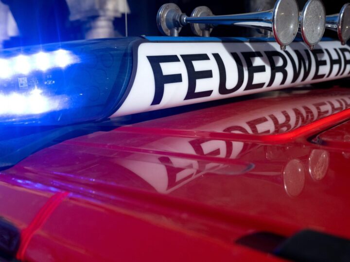 Grillwagen brennt auf A73
