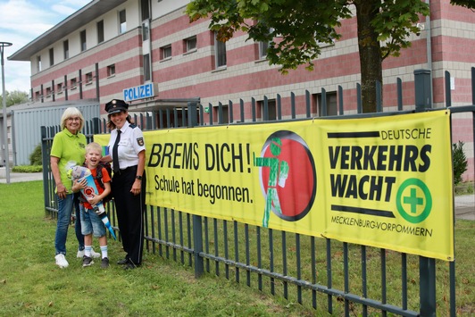 POL-HRO: Verkehrssicherheitsaktion „BREMS DICH! Schule hat begonnen!“