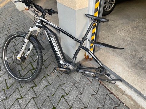 POL-PDMT: Fund eines E-Bikes