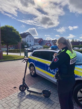 POL-AUR: Polizeiinspektion Aurich/Wittmund – Sonderkontrollen im Hinblick auf E-Scooter