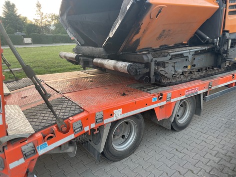 LPI-EF: Polizei stoppt Lkw wegen fehlender Ladungssicherung