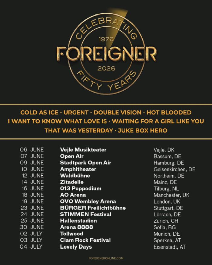 Die Band Foreigner