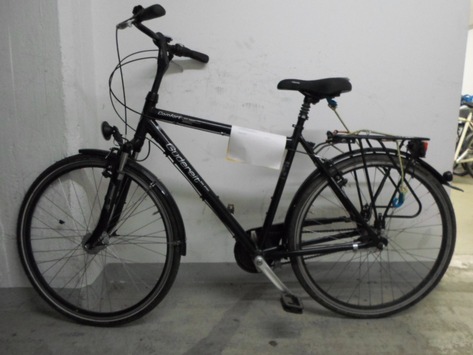 POL-NI: Eigentümer von Fundfahrrad gesucht