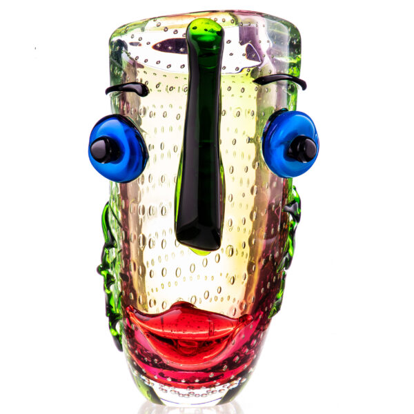 Kunst-Vase Picasso im Murano Stil - Made in Italy – Bild 6